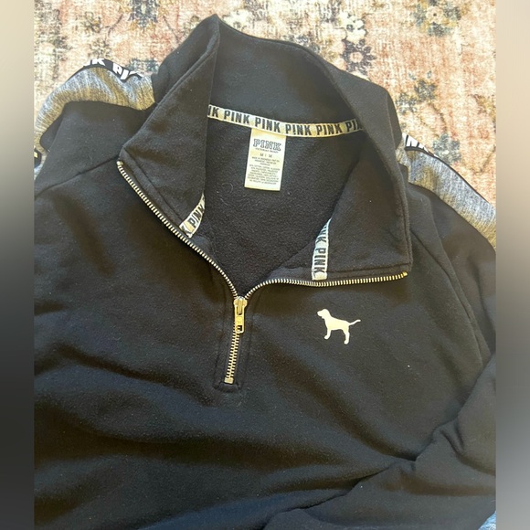 PINK quarter zip - Picture 2 of 2